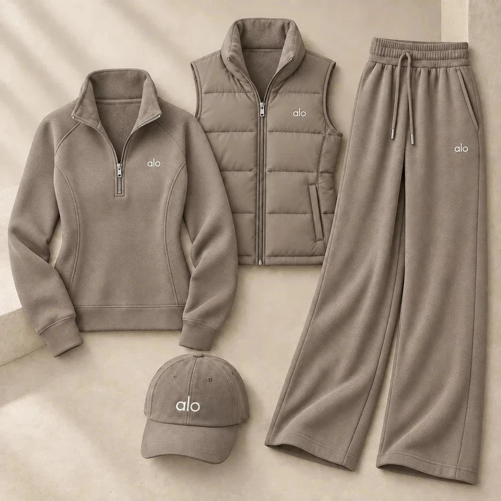 Cozy Fleece Lounge Suit