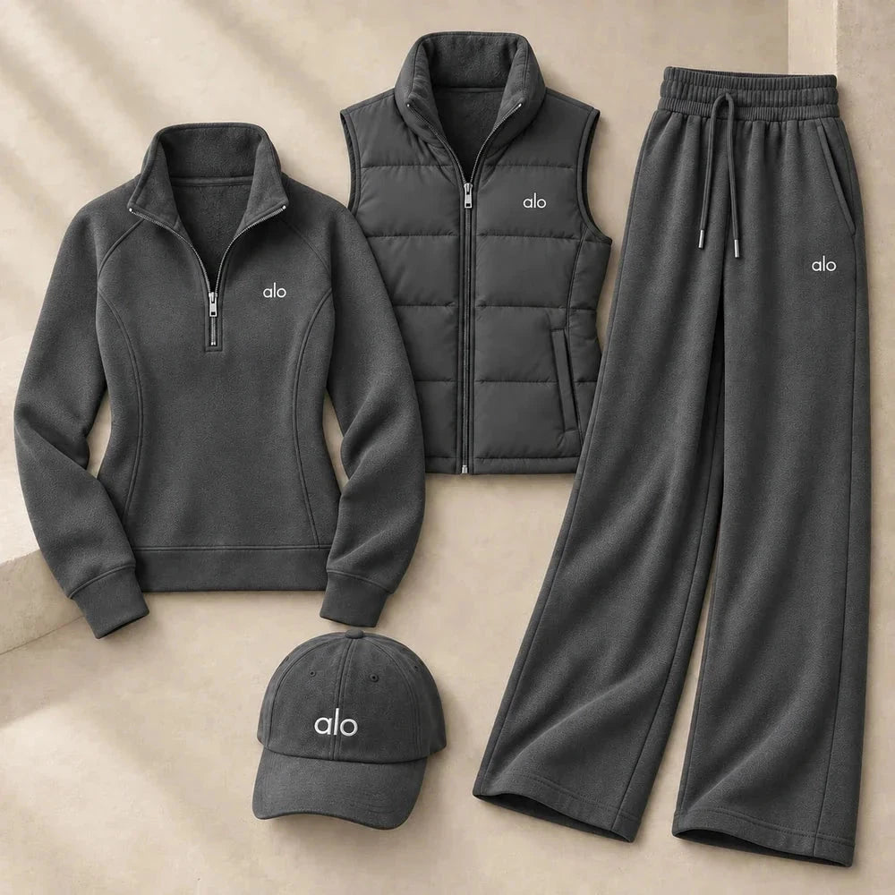 Cozy Fleece Lounge Suit