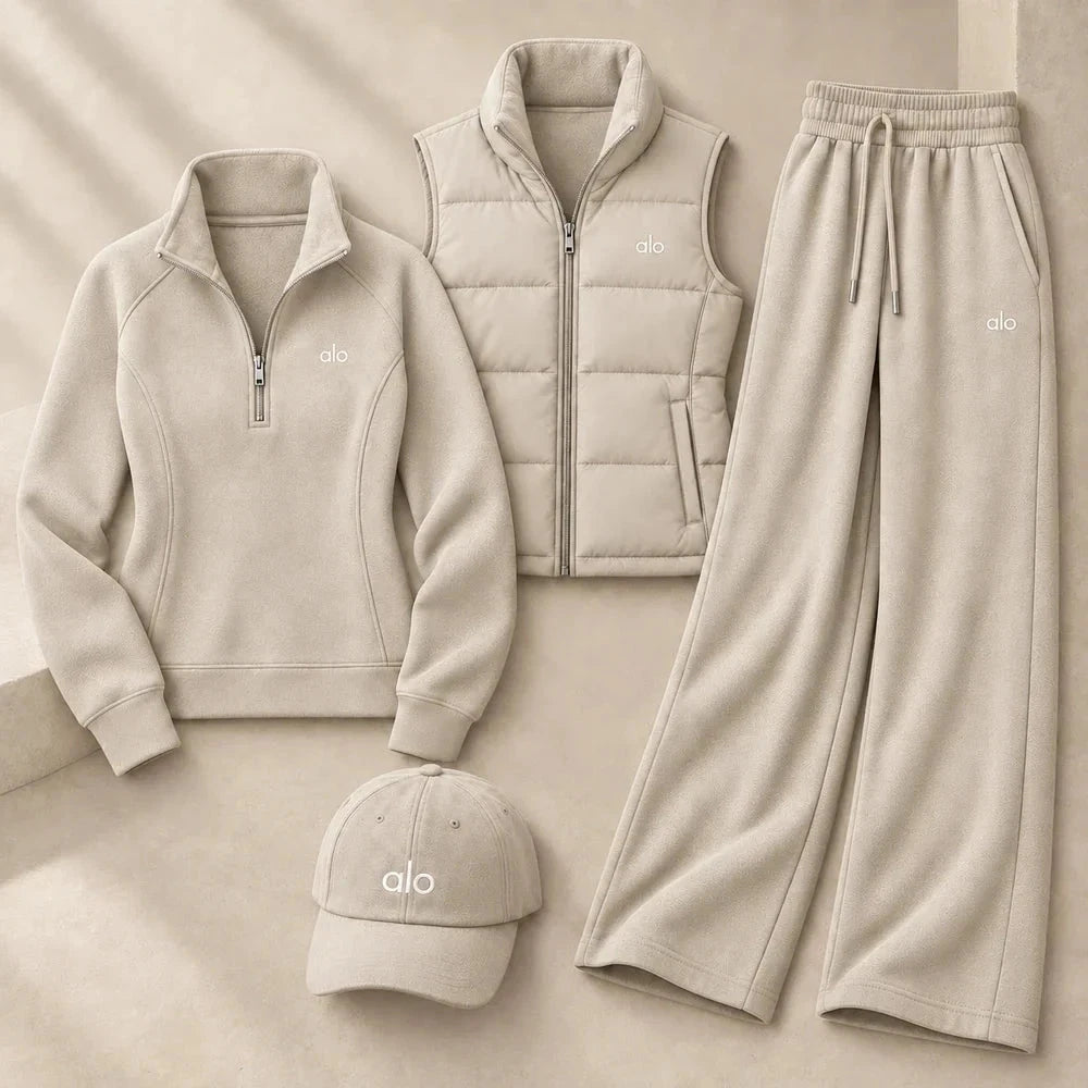 Cozy Fleece Lounge Suit