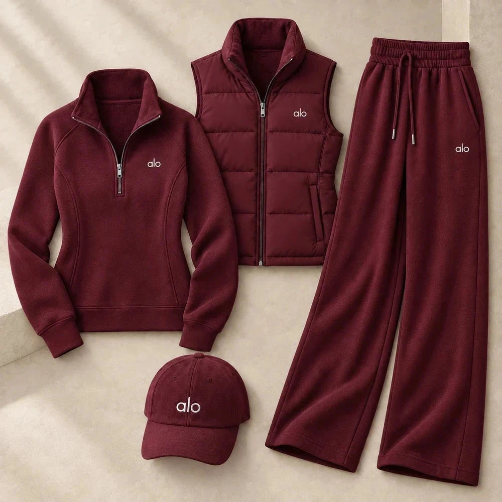 Cozy Fleece Lounge Suit