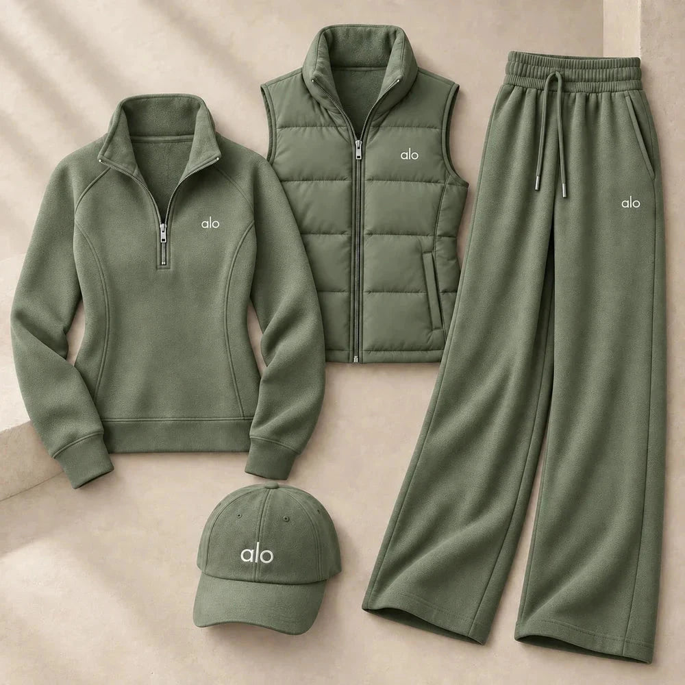Cozy Fleece Lounge Suit