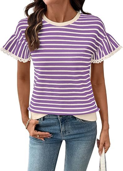 plaid short-sleeved casual shirt