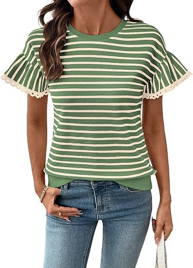 plaid short-sleeved casual shirt