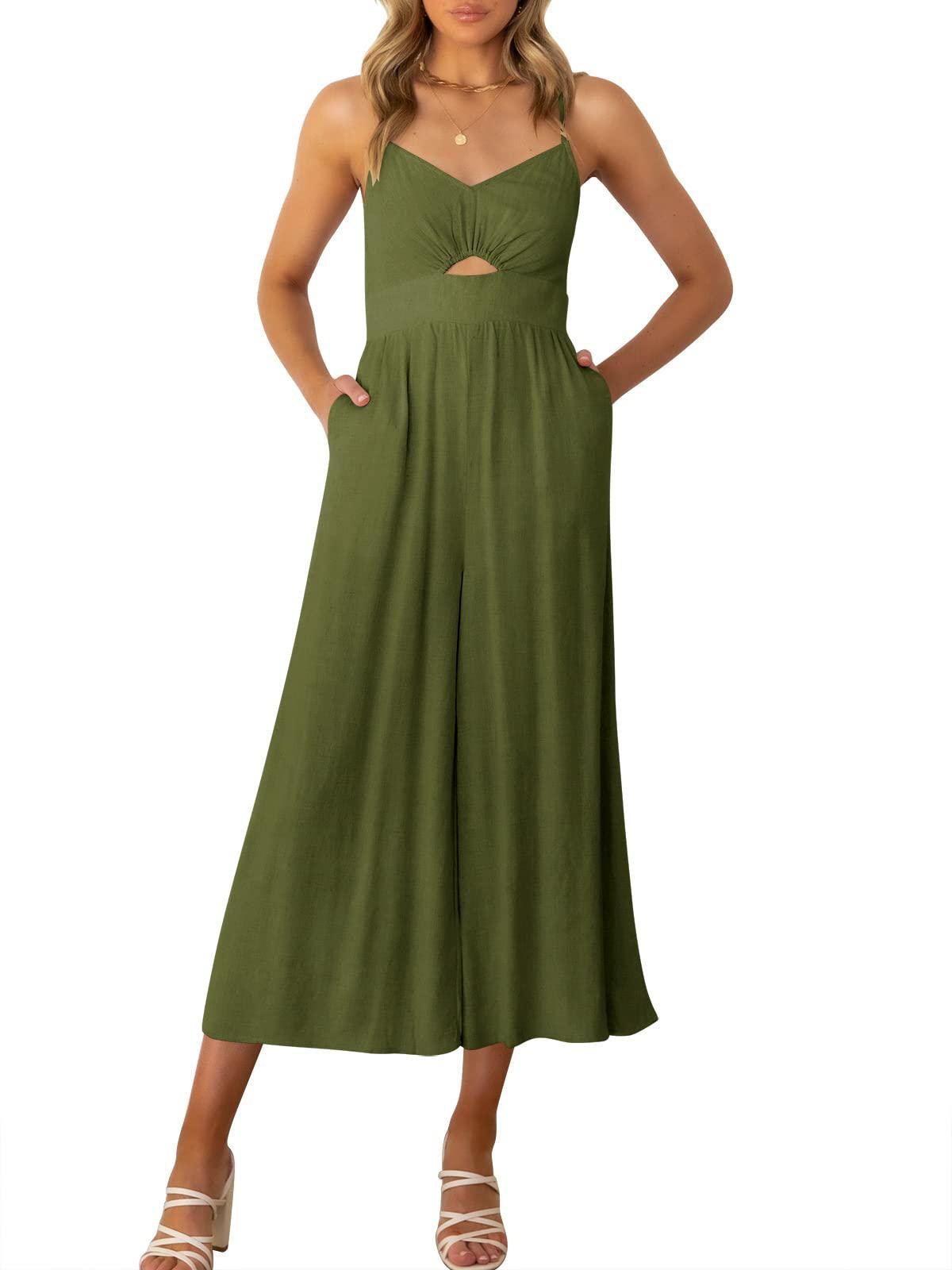 Solid color casual dress